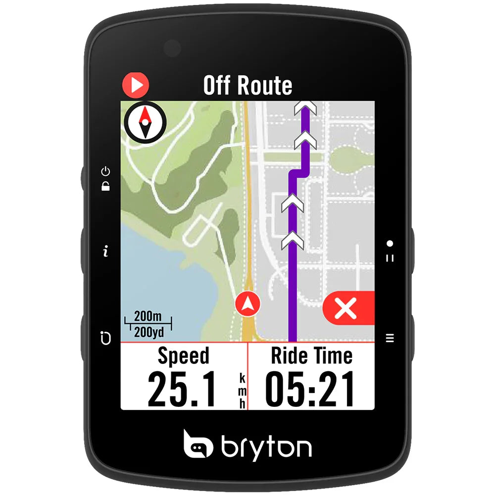 Bryton Rider 650 2.8 inch Light Sensor Color Touchscreen Bike Computer Cilmb Challenge Function Key Button Bicycle Computer