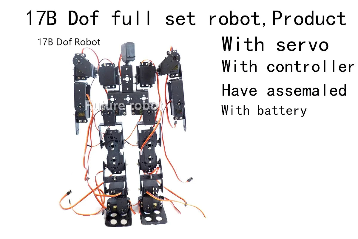 17 Dof Robot Dance Robot Biped Walking Robot for Teaching DIY Kit Servo MG996/DS3218 Educational Kit Humanoid Programmable Robot