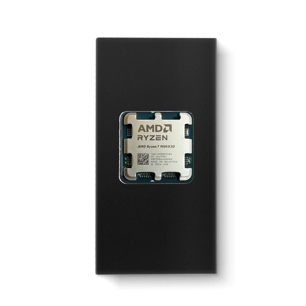 AMD Ryzen 7 9800X3D New Gaming CPU 8-Core 16-Thread 5.2GHz L3=96M 4NM TDP 120W R7 9800x3d Socket AM5 100-100001084 But Not Fan