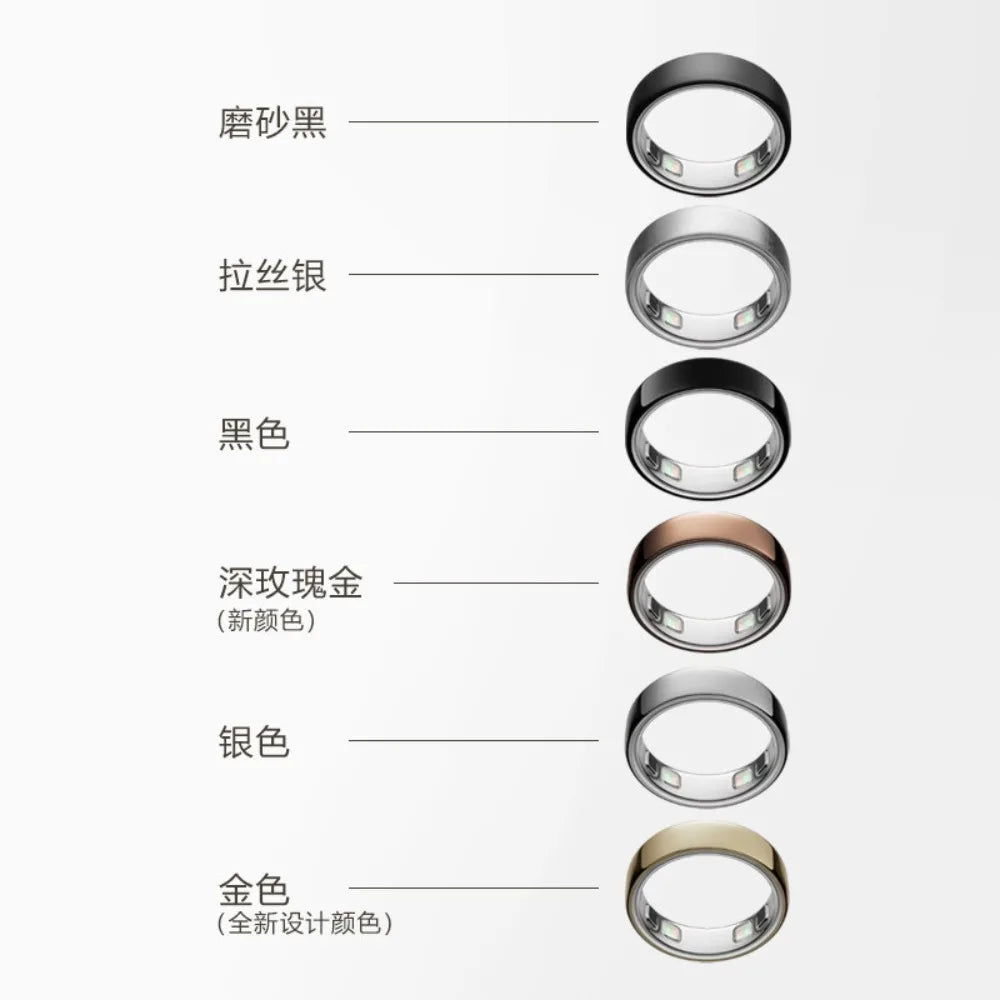 Oura Ring 5 Smart Ring Sleep Quality Monitoring Motion Monitoring Compact Lightweight Long-Lasting Battery Life for Ideal Gift