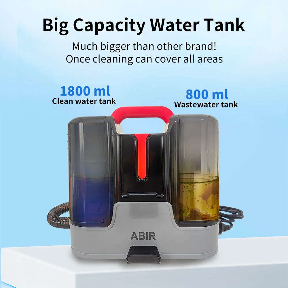 Carpet Washing Machine ABIR G80,15000PA Suction,Smart Home Appliance for Sofa Bed Clean,Smart Home Appliance for Sofa Bed Clean