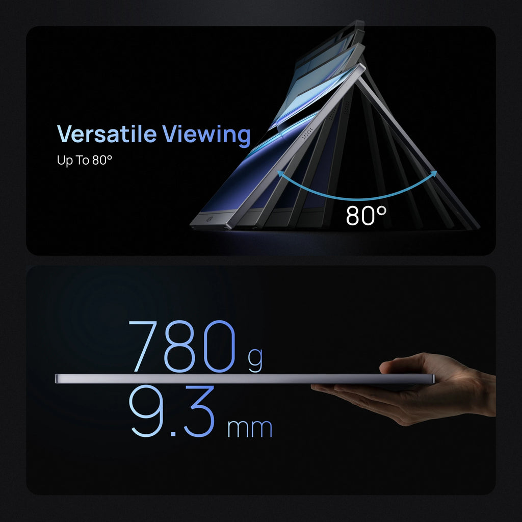 [NEW]ARZOPA 16.1inch 180Hz 2.5K 107% SRGB Portable Monitor Space Grey with Storage Bag Z3FC For PS4/5 Steam Deck Switch PC Mac