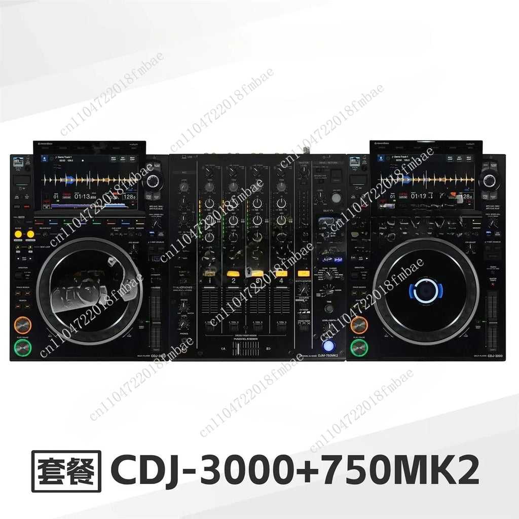 High Quality for-Pioneers DJ CDJ-3000 Players (Pair) + DJM-V10 X1 /DJM750mk2/DJM-A9 Nexus MK2 Mixer Bundle Deal