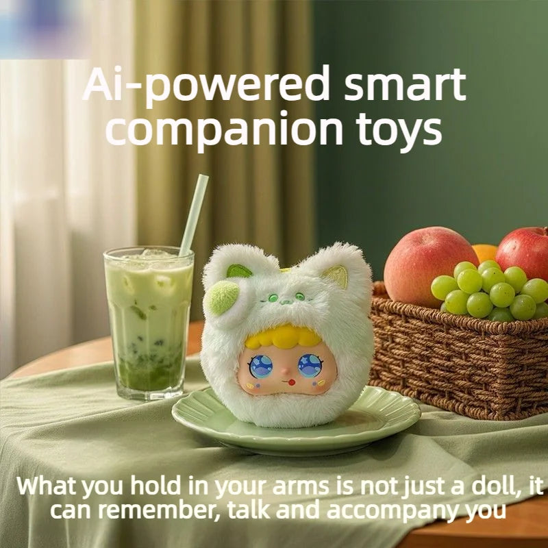 2026 NEW Smart AI More Style Plush Robot With LED Eyes/Voice Control Interactive Smart Toy For Kids Gifts/Smart Home