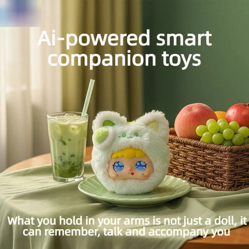 2026 NEW Smart AI More Style Plush Robot With LED Eyes/Voice Control Interactive Smart Toy For Kids Gifts/Smart Home