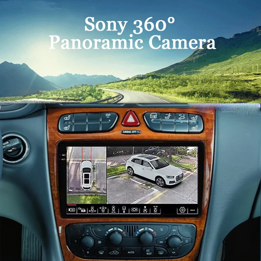 Android16 For Mercedes Benz C Class W203 C200 C320 C350 CLK W209 2002 - 2005 Car Stereo Multimedia Video Player Car Radio NO DVD