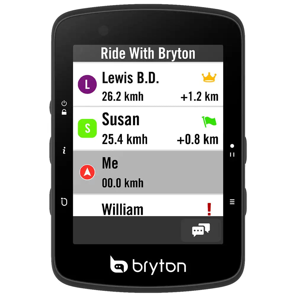 Bryton Rider 650 2.8 inch Light Sensor Color Touchscreen Bike Computer Cilmb Challenge Function Key Button Bicycle Computer