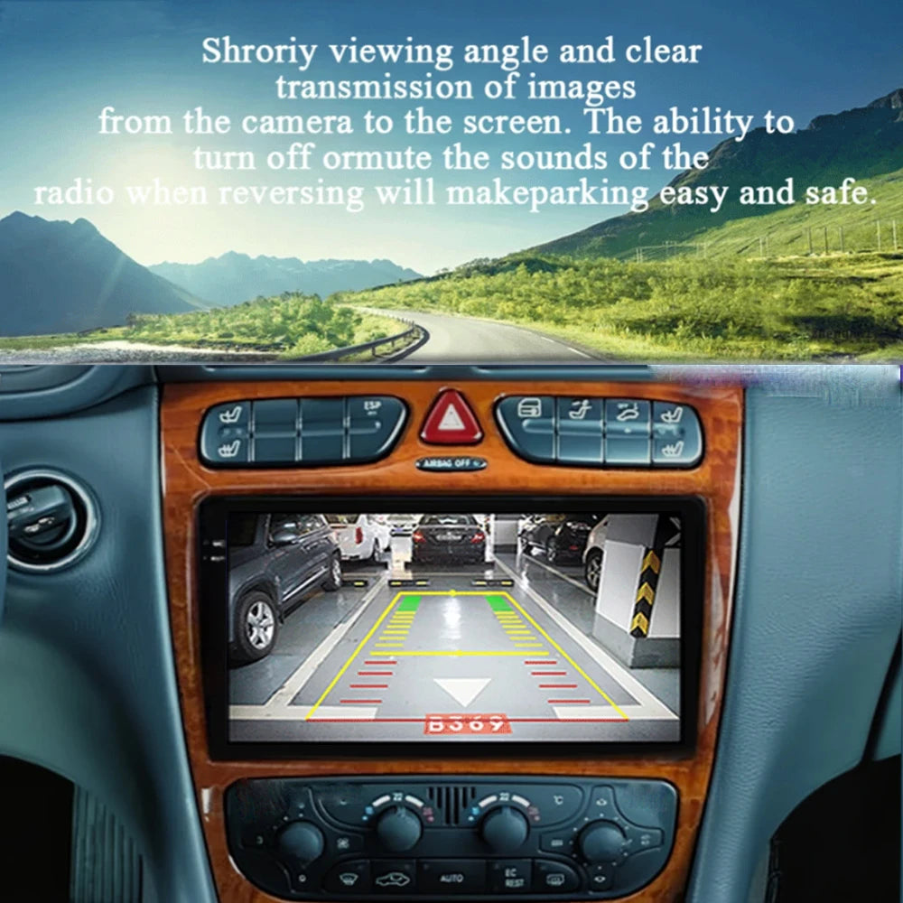 Android16 For Mercedes Benz C Class W203 C200 C320 C350 CLK W209 2002 - 2005 Car Stereo Multimedia Video Player Car Radio NO DVD