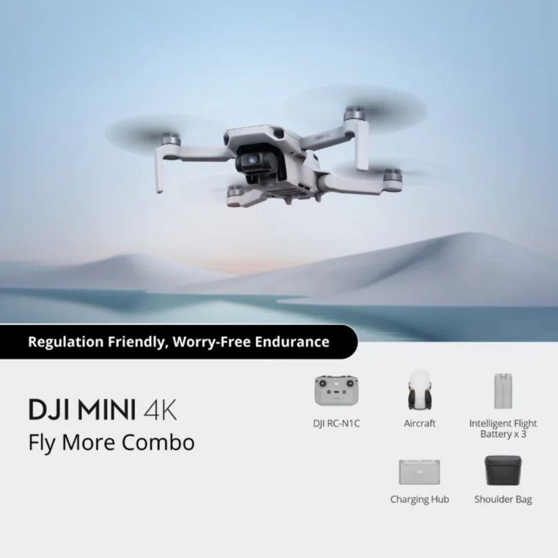 Brazil Stock DJI Mini 4K Done 4K/30fps Video 10km Video Transmission Stable Hovering Return to Home QuickShots Panorama