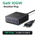 【Ship From Brazil】UGREEN 100W GaN Charger 6 in 1 Desktop Laptop Fast Charger For iPhone 18 17 16 Pro Max Macbook Tablet iPad