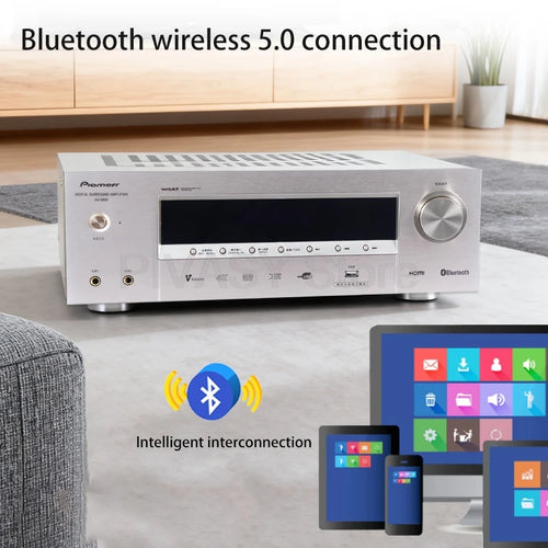1200W Amplifier Bluetooth Amp SNR85dB Sound Amplifier HDMI 4K ARC Optical Coaxial  DSP For Karaoke 5.1 Channel Home Theater KTV