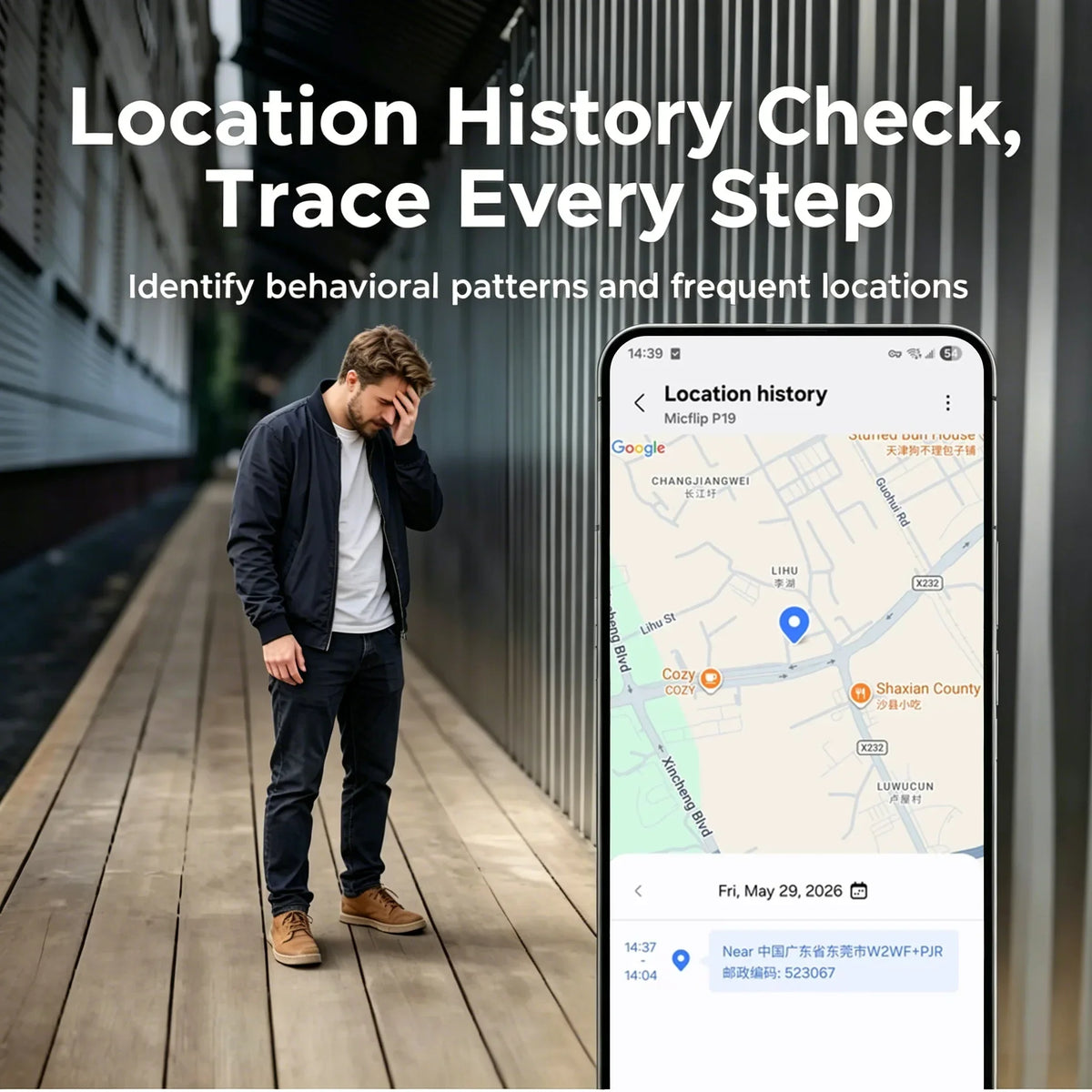 Bluetooth Wallet Tracker Card for Samsung Galaxy Smart Tag GPS Locator Item Finder Works with Samsung SmartThings