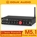 Douk Audio HiFi M5.1 Digital Amplifier 5.1Channel Bluetooth 5.0 Receiver with Subwoofer out USB Player COAX/OPT Power Amp
