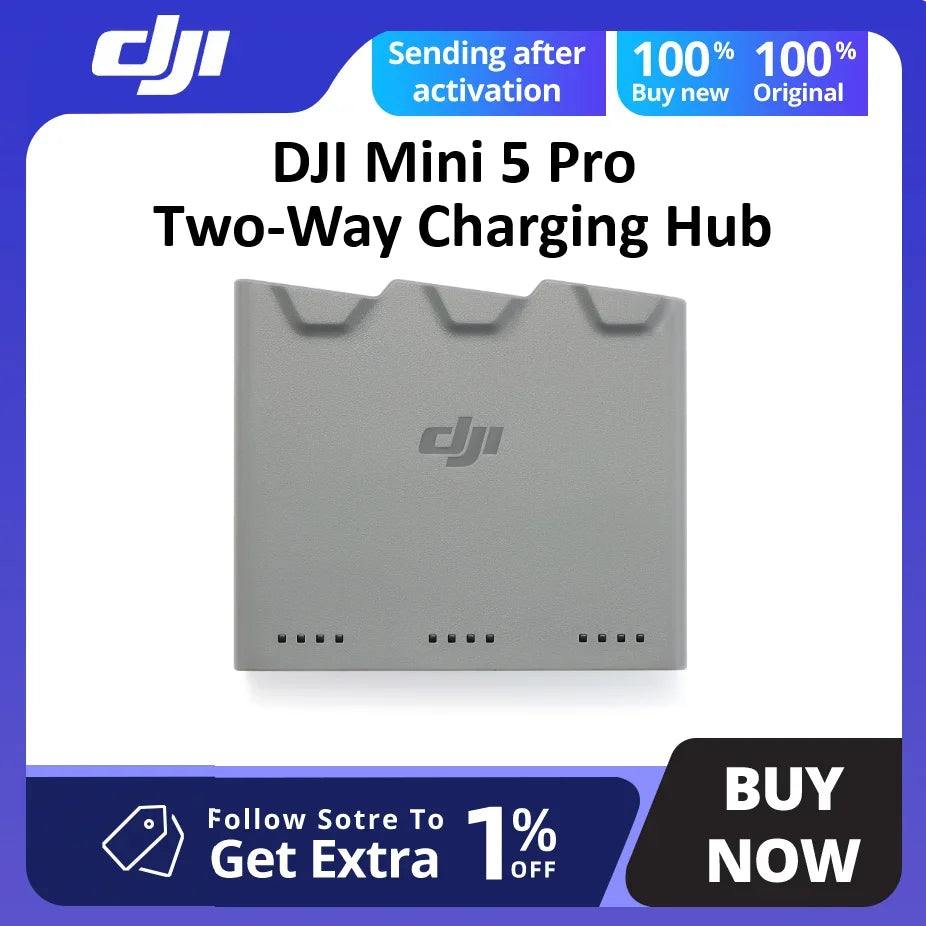 DJI Mini 5 Pro Two-Way Charging Hub for DJI Mini 5 Pro Drone Battery Charger Original