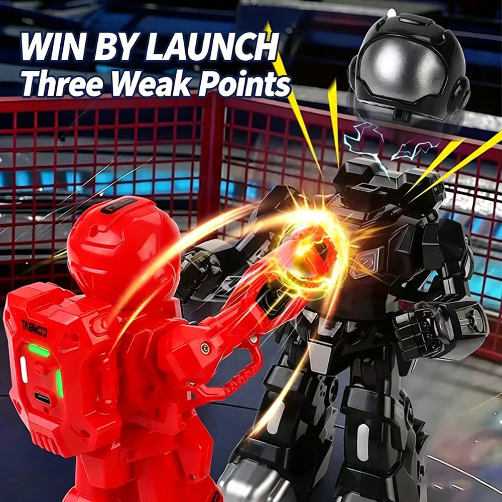 RC Battle Robot Smart Kids Robots Remote Control Intelligent Humanoid Robot Parent-Child Interactive Games Educational Kids Boys