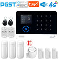 PGST Home Alarm System, WIFI Security Alarm, Anti-Theft with Door Motion Sensor, Works with Your Control and Alexa