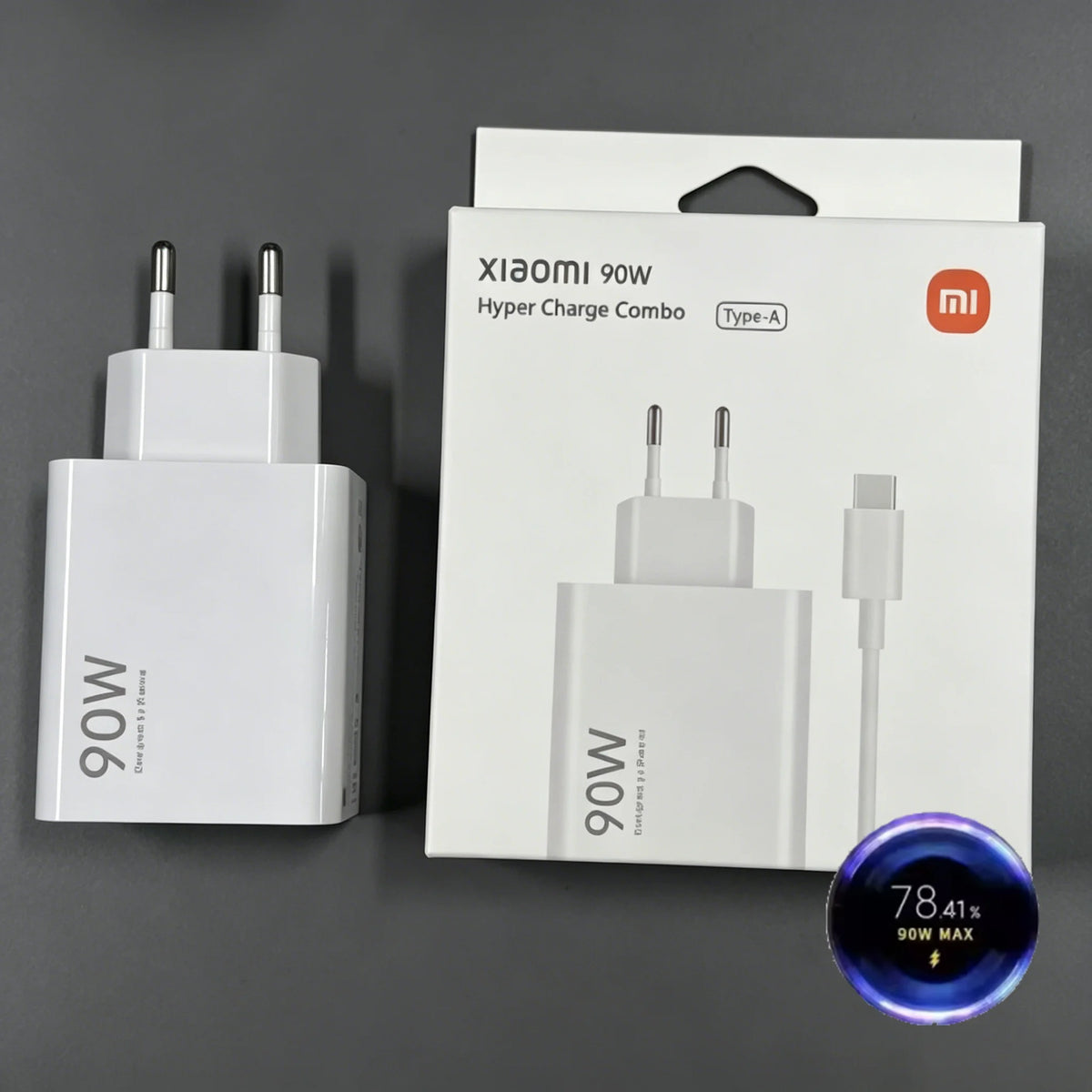 Xiaomi Charger 90W EU Original Turbo Charge USB Type C Cable Adapter Mi 15 14 13 Pro Ultra Redmi Note POCO MIX Flip