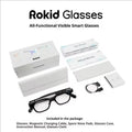 2025 New Rokid Glasses Leqi AI&AR Glasses-49g Ultra-Light 12-Language Real-time Translation AI Assistant for Business Meeting