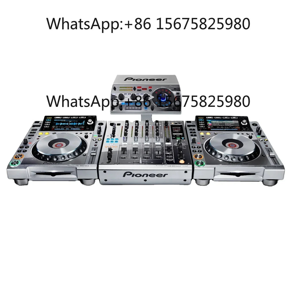 Limited Edition Platinum Pioneer DJ System: DJM-900NXS + 4 CDJ-2000NXS