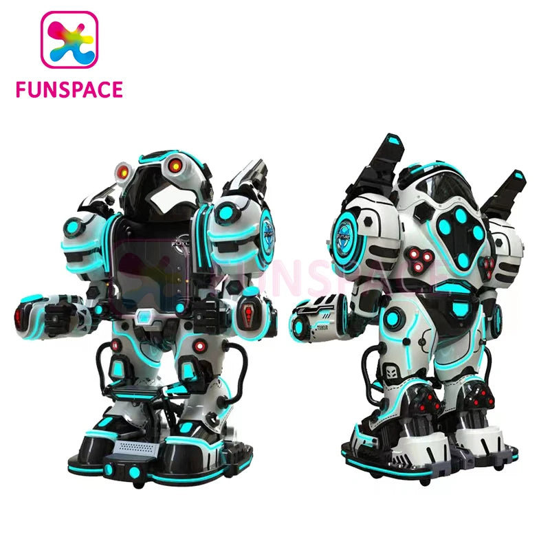 Amusement Theme Park Entertainment Games Other Amusement Park Products Humanoid Robots Children Shopping Mall Walking Robot Ride
