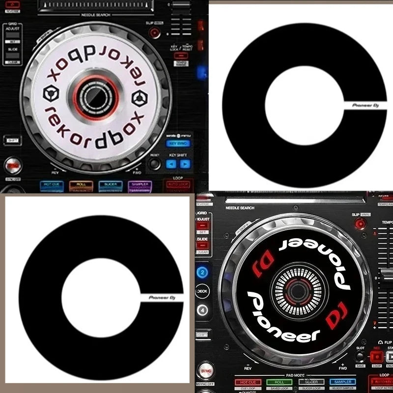 Pioneer Turntable Sticker Skin for CDJ 2000 Ddj-RB 400 Sr SX Rx Flx6 Flx4 1000 Xdj-RR DJ Equipment