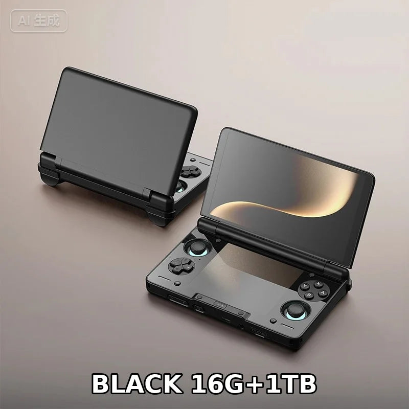 AYN Thor Handheld Game Console Dual Screen Flip 6 OLED 120 HZ 1080*1920 Screen SD 8Gen 2nd Version 16GB+1t Handheld Game Player