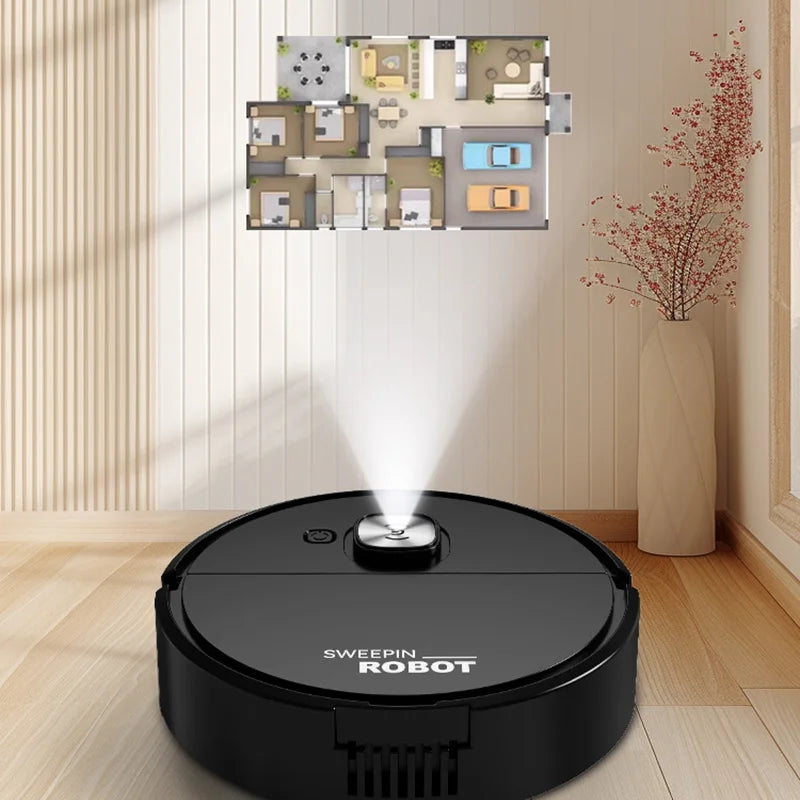 Lenovo 3-in-1 Mini Low Noise Sweeping Robot Intelligent Sweeping Integrated Fully Automatic Cleaning Sweeping for Home Floor