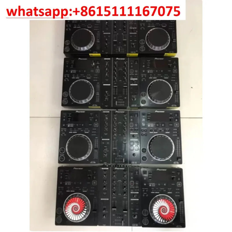 Pioneer CDJ-350 & DJM-350 DJ Set (2 players + 1 mixer), 95% new condition
