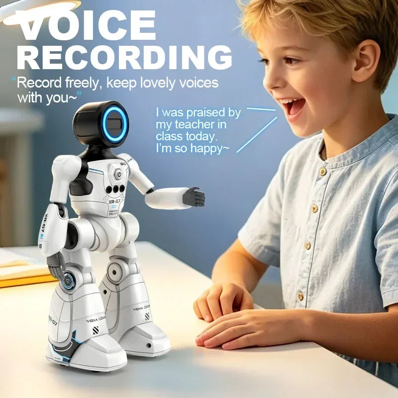 Intelligent RC Robot Programming Gesture Sensing Remote Controll Robots Smart Intelligent Dancing RC Robot Toy Gift for Kid