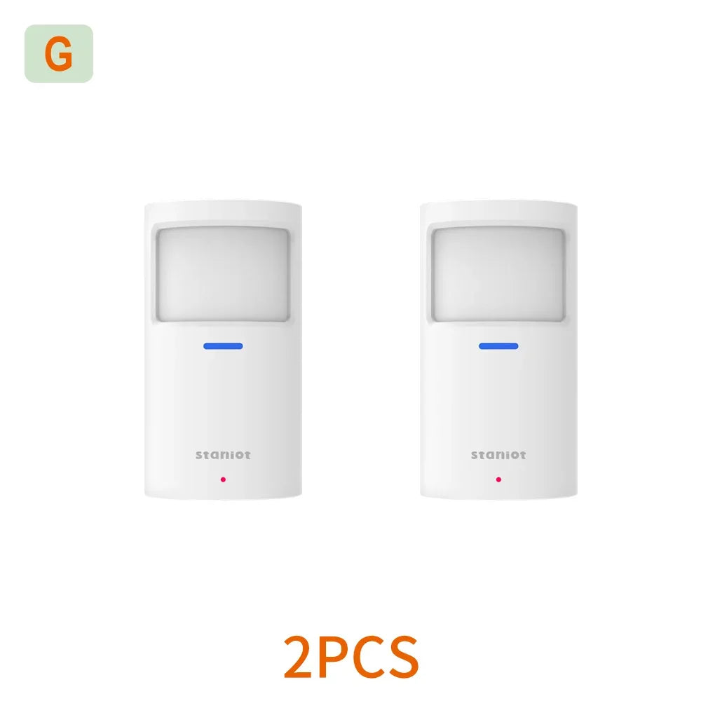 500m Transmission Distance 7 Inch GSM LoRa Staniot Version Security Alarm System Tuya WiFi 4G Smart Home Burglar Alarm Kit Home