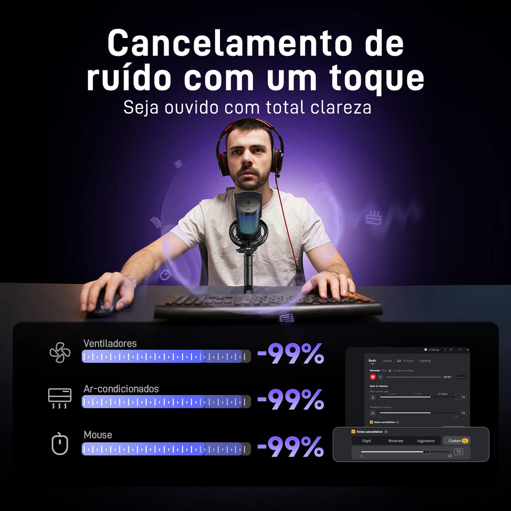 Clearance Sale MAONO DM40 Pro USB Condenser Microphone Wireless Microphone With Desktop Stand for PC Gaming Live Streaming