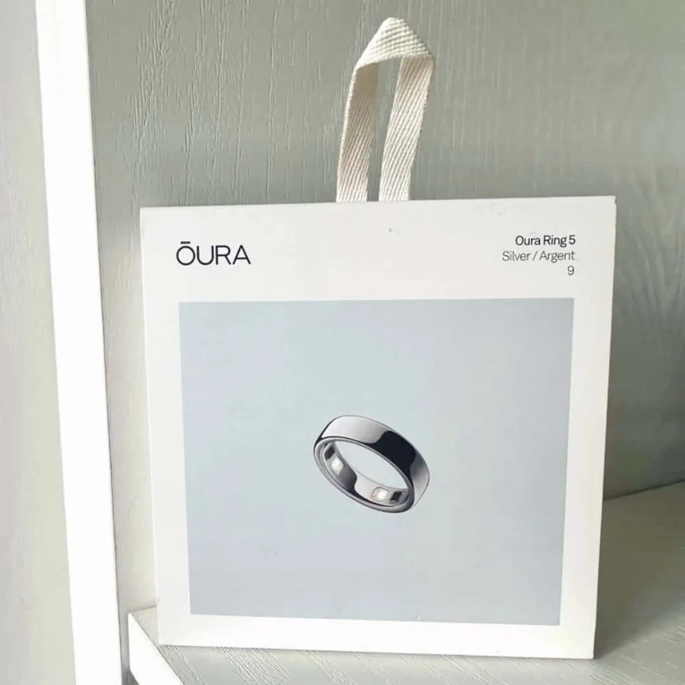 Oura Ring 5 Smart Ring Sleep Quality Monitoring Motion Monitoring Compact Lightweight Long-Lasting Battery Life for Ideal Gift