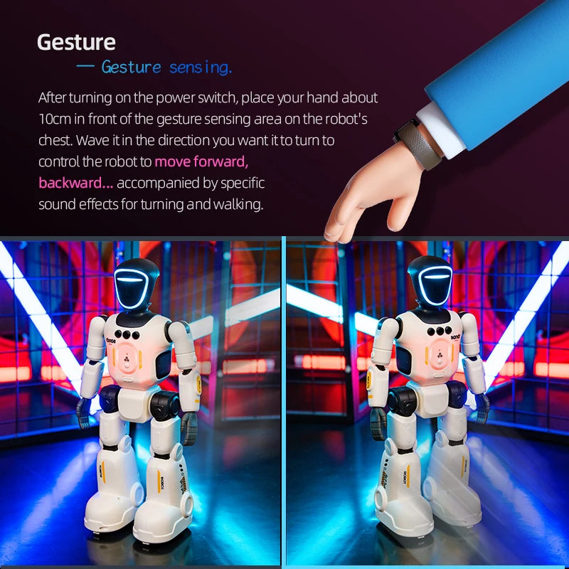 Intelligent Remote Controll Robot Smart Intelligent Dancing RC Robot for Children RC Robot Toy Gift for Kid R40