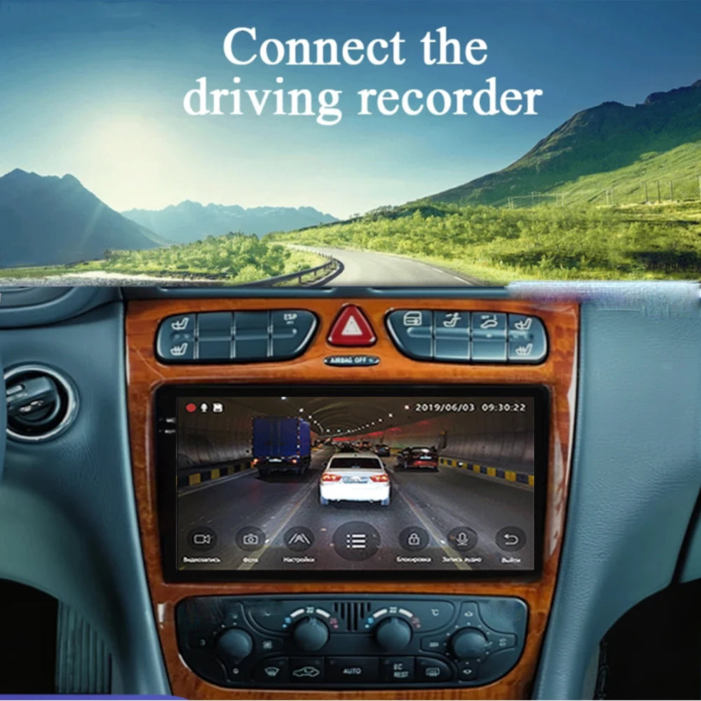Android16 For Mercedes Benz C Class W203 C200 C320 C350 CLK W209 2002 - 2005 Car Stereo Multimedia Video Player Car Radio NO DVD