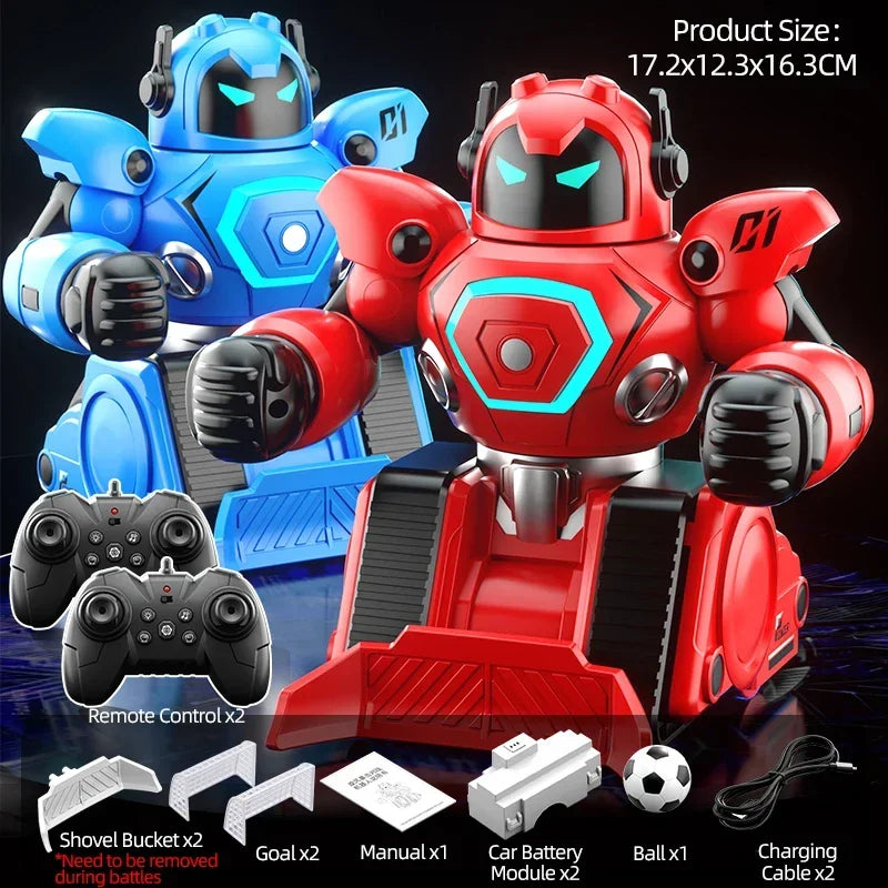 JJRC Smart Robot Double Battle Boxing Fighting Robots Artificial Intelligence Remote Control Football Toy Children Robotics Toy