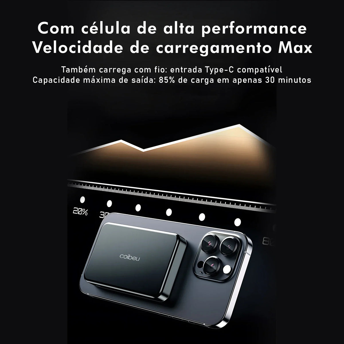 Magnetic Power Bank, Portable Charger, Power Bank, Portable Battery, Portable Charger, Portable External Battery