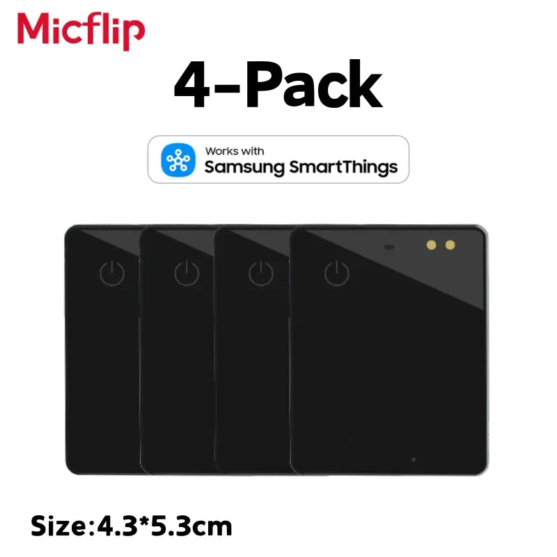 Bluetooth Wallet Tracker Card for Samsung Galaxy Smart Tag GPS Locator Item Finder Works with Samsung SmartThings
