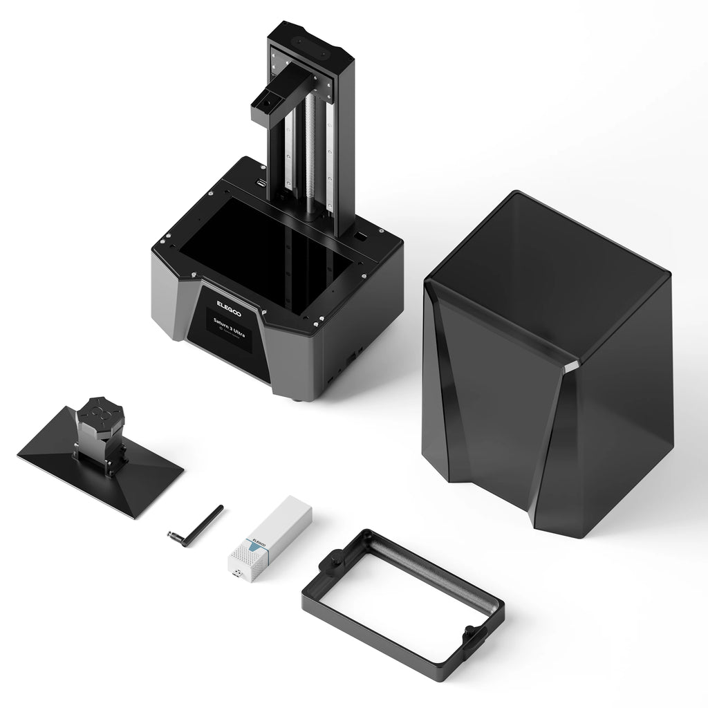ELEGOO Mars 5 Ultra SATURN 3 Ultra SATURN 4 Ultra 12K SATURN 4 Ultra 16K 3D Printer Plus 1 pc Water Washable Resin 1KG