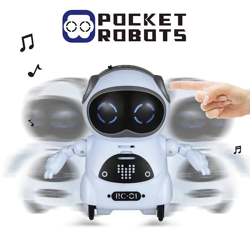 Talking Robot Interactive Dialogue, Voice Recognition Recording, Singing Dancing Storytelling, Mini Smart Early Education Robot.